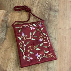 Over the shoulder pouch